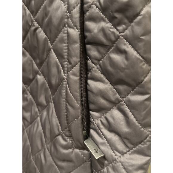 Womens COLUMBIA Brown Omni Heat Dualistic Insulated Vest Sz XS - Picture 8 of 14